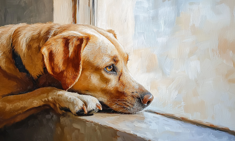 Come appare la fedeltà: quando un cane ti aspetta alla porta, anche se non torni da tempo Come appare la fedeltà: quando un cane ti aspetta alla porta, anche se non torni da tempo