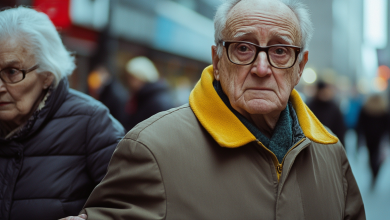 Il nonno che ogni giorno aiuta una donna sconosciuta ad attraversare la strada — perché gli manca sua moglie
