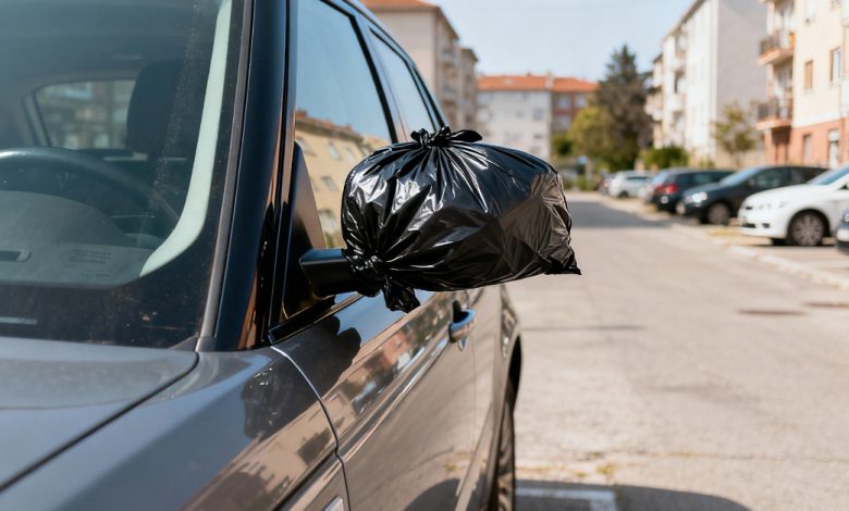 La strana richiesta della mia vicina di appendere un sacchetto allo specchietto della sua macchina, che ho capito solo dopo il suo ritorno… La strana richiesta della mia vicina di appendere un sacchetto allo specchietto della sua macchina, che ho capito solo dopo il suo ritorno…