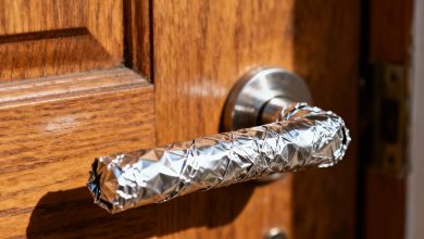 La ragione inaspettata per cui ho avvolto la maniglia della porta dei vicini con la pellicola di alluminio