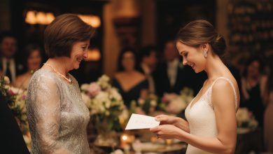 Al matrimonio, la suocera ricca mi ha regalato una busta vuota e ha sorriso con aria di sfida. E dieci anni dopo, le ho restituito quella stessa busta, ma questa volta con il mio contenuto…