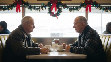 Io e i miei due migliori amici ci siamo promessi di incontrarci a Natale dopo 30 anni — al posto di uno dei ragazzi è arrivata una sconosciuta e ci ha lasciati senza parole