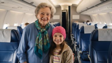 Ho ceduto il mio posto in business class a una nonna con la nipotina — e non sospettavo che questo avrebbe cambiato la mia vita