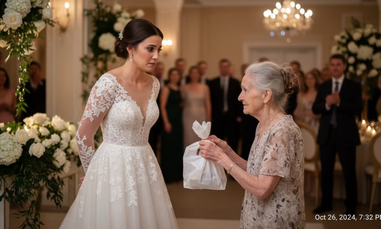 Ho cacciato mia nonna dal mio matrimonio per un vecchio sacchetto di noci — aprendolo dopo che lei se n’è andata, non ho potuto trattenere le lacrime