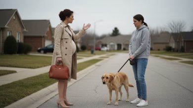 La vicina altezzosa odiava il mio cane — un giorno lui le salvò la vita