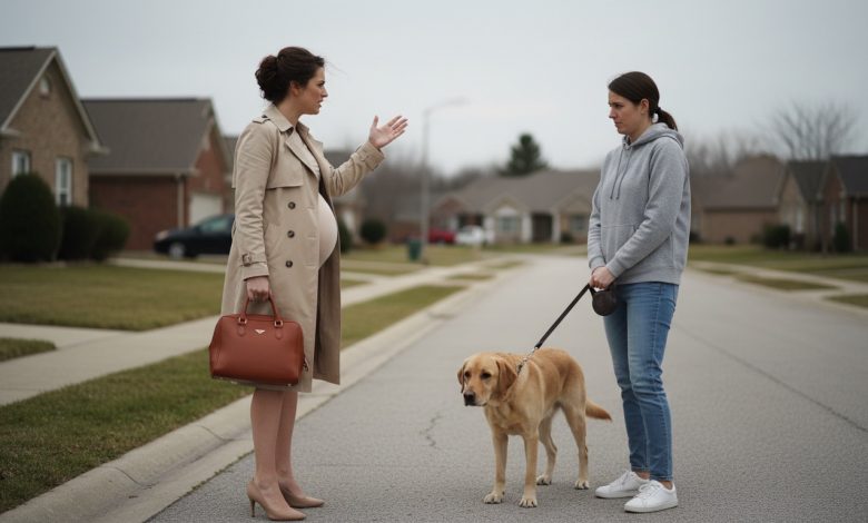 La vicina altezzosa odiava il mio cane — un giorno lui le salvò la vita La vicina altezzosa odiava il mio cane — un giorno lui le salvò la vita