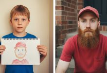 Mio figlio ha disegnato per sei mesi lo stesso sconosciuto. Una mattina, questi ha bussato alla nostra porta