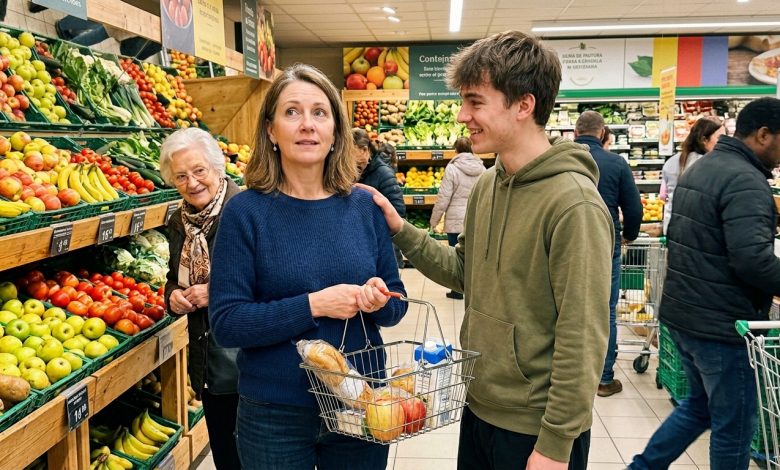 Una cliente impudente con un carrello pieno ha tagliato la strada a mia madre in carrozzina alla cassa — quello che è stato annunciato attraverso l’altoparlante l’ha fatta restare impietrita Una cliente impudente con un carrello pieno ha tagliato la strada a mia madre in carrozzina alla cassa — quello che è stato annunciato attraverso l’altoparlante l’ha fatta restare impietrita