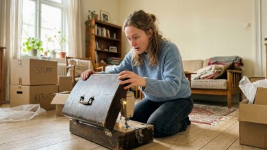 La nonna ha lasciato la casa alla vicina, e a me — solo la vecchia macchina da cucire. Ma sotto di essa ho trovato una chiave e un bigliettino