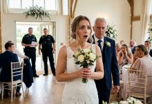Lo sposo non si è presentato al matrimonio — al suo posto sono entrati degli agenti di polizia