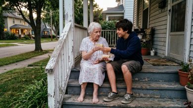 Ero un adolescente che ogni volta riportava a casa una vecchietta smarrita — fino a quando un giorno non si presentò suo figlio