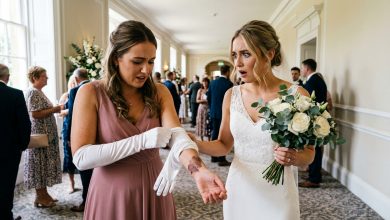 Mia sorella è venuta al mio matrimonio indossando un guanto – Sono rimasta sotto shock quando è scivolato via. Mia sorella è venuta al mio matrimonio indossando un guanto – Sono rimasta sotto shock quando è scivolato via.