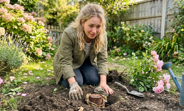 Un anno dopo la scomparsa della nonna, ho mantenuto la mia promessa e ho spostato il suo cespuglio di rose — non mi aspettavo mai cosa fosse sepolto sotto di esso Un anno dopo la scomparsa della nonna, ho mantenuto la mia promessa e ho spostato il suo cespuglio di rose — non mi aspettavo mai cosa fosse sepolto sotto di esso