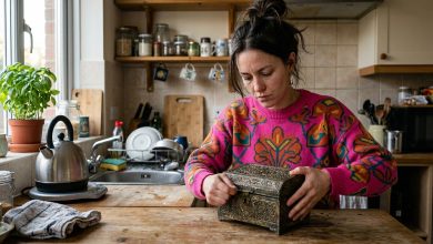 Ho comprato una vecchia scatola al mercatino delle pulci per poche monete… e una settimana dopo un uomo è venuto alla mia porta pronto a comprarla a qualsiasi prezzo…