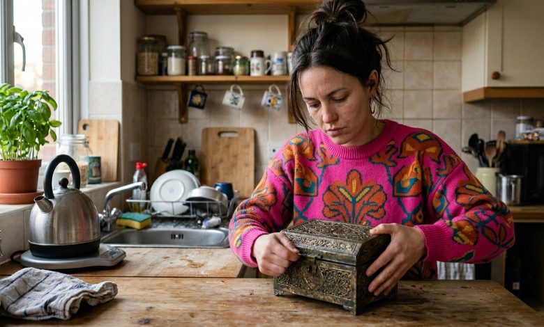 Ho comprato una vecchia scatola al mercatino delle pulci per poche monete… e una settimana dopo un uomo è venuto alla mia porta pronto a comprarla a qualsiasi prezzo…