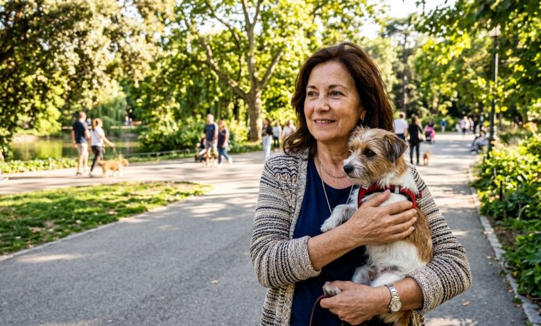 Ho incontrato lui mentre portavo il cane a passeggio nel parco. Ho 63 anni e pensavo che non avrei mai più guardato nessuno. Mia figlia dice che mi sto rendendo ridicola. Non mi sono sentita così viva da anni.Ho incontrato lui mentre portavo il cane a passeggio nel parco. Ho 63 anni e pensavo che non avrei mai più guardato nessuno. Mia figlia dice che mi sto rendendo ridicola. Non mi sono sentita così viva da anni.