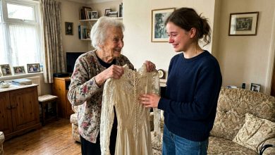 Ho deciso di indossare l’abito da sposa di mia nonna in suo onore – Ma mentre lo modificavo, ho trovato una nota nascosta che ha rivelato la verità sui miei genitori