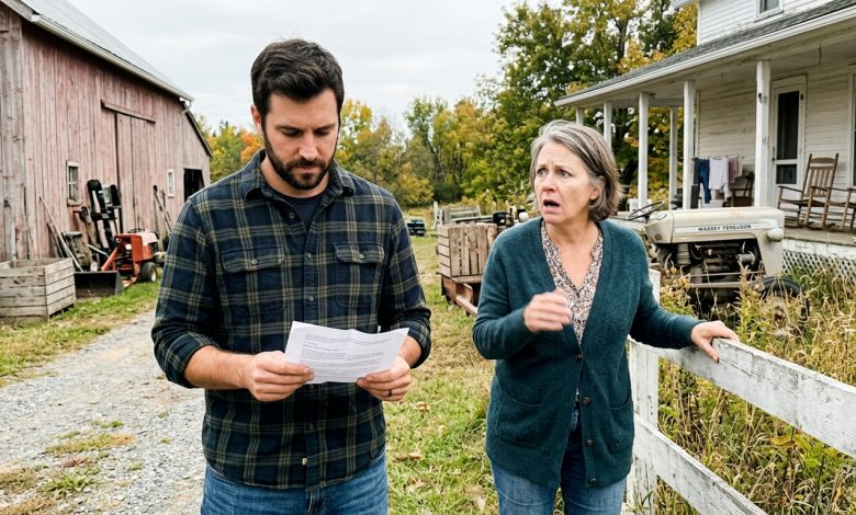 Mia zia ha cercato di cacciarci dalla fattoria di nonno — poi l’avvocato ha detto una frase che l’ha fatta impallidire