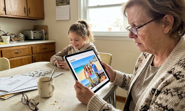 Mia nipote mi ha mostrato le foto delle vacanze sul suo tablet. Un mese prima, mio figlio mi aveva detto che non poteva prestarmi mille euro per il dentista perché stavano appena sbarcando il lunario.