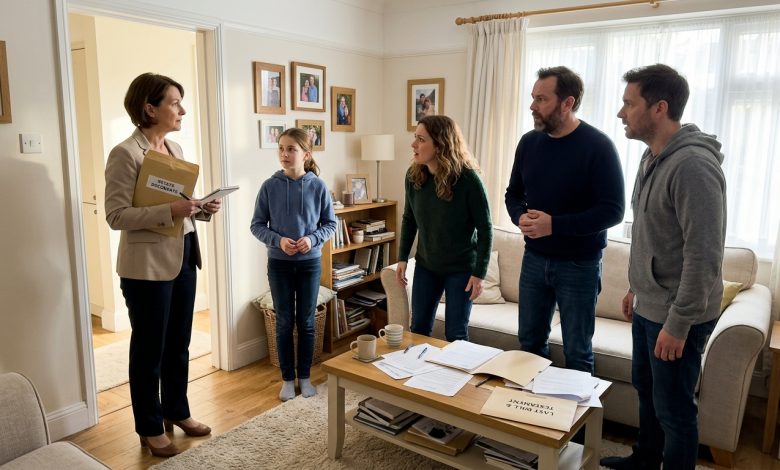 Gli Eredi Avidi Litigavano per Ogni Dollaro — Poi l’Avvocato Entrò Con Una Ragazza di Tredici Anni Che Nessuno Conosceva