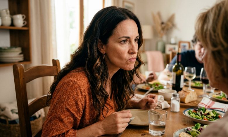 Mio marito e io siamo andati a cena dai suoi genitori. Mia suocera ha apparecchiato la tavola, si è seduta e mi ha detto: «Non ho preparato nulla apposta per te, tanto sei sempre a dieta, anche se ti farebbe bene mangiare come si deve, altrimenti mio figlio presto se ne troverà un’altra. Mio marito ha preso un panino e non ha detto una parola. Ed è stato allora che mi sono alzata e …» Mio marito e io siamo andati a cena dai suoi genitori. Mia suocera ha apparecchiato la tavola, si è seduta e mi ha detto: «Non ho preparato nulla apposta per te, tanto sei sempre a dieta, anche se ti farebbe bene mangiare come si deve, altrimenti mio figlio presto se ne troverà un’altra. Mio marito ha preso un panino e non ha detto una parola. Ed è stato allora che mi sono alzata e …»