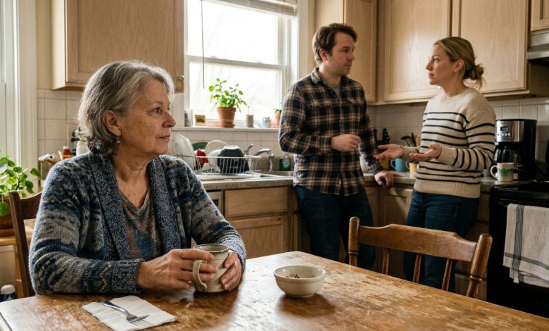 Sapeva che la moglie di suo figlio stava mentendo. Ha aspettato finché lui non potesse vederlo da solo.