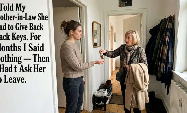 Ho detto a mia suocera che doveva restituire le chiavi. Per mesi non ho detto niente — poi ho dovuto chiederle di andarsene.