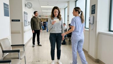 Un’Infermiera Mi Ha Passato un Biglietto in Mano Mentre il Mio Ex Era a un Metro di Distanza: “Sta Mentendo. Controlla la Telecamera Alle 3 del Mattino.”