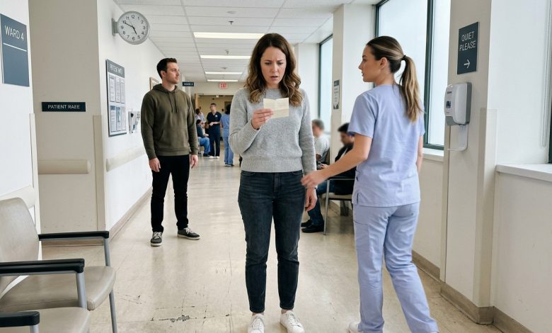 Un’Infermiera Mi Ha Passato un Biglietto in Mano Mentre il Mio Ex Era a un Metro di Distanza: “Sta Mentendo. Controlla la Telecamera Alle 3 del Mattino.”