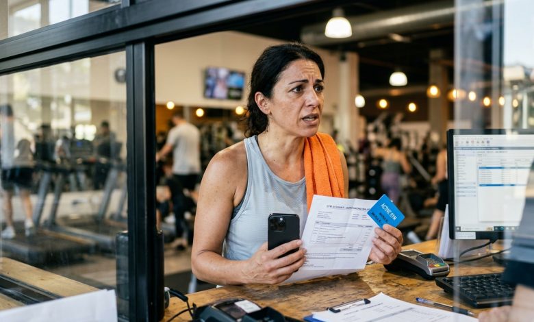 Mia sorella mi ha chiesto di registrare un abbonamento in palestra a mio nome “solo per lo sconto.” Sei mesi dopo è arrivato un debito per mesi non pagati.