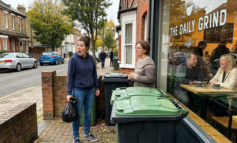 La mia vicina mi ha detto accanto ai bidoni che aveva visto mio marito ogni giovedì in un caffè in città. Con la stessa donna. Il giovedì, mio marito diceva che andava all’orto.