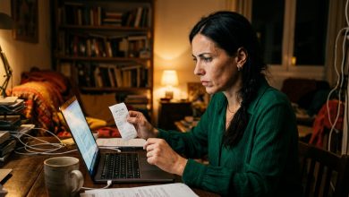 Ogni anno mio marito si prendeva una vacanza “per andare a pescare con un amico” — per sette anni non gli ho chiesto nulla — ma questa volta, nella tasca della sua giacca, ho trovato la ricevuta di un hotel per due persone e ho aperto il portatile in silenzio.