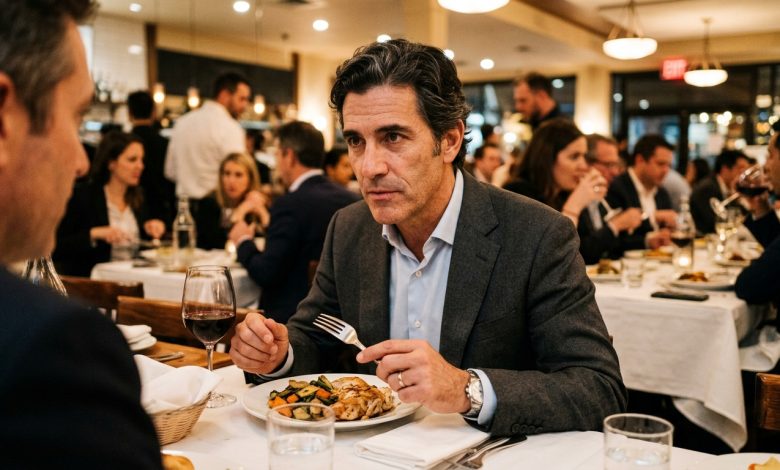 Alla cena aziendale, mio suocero si è alzato con il bicchiere in mano e ha detto che sua figlia avrebbe potuto trovare un marito migliore — al tavolo sono scoppiati a ridere — io ho aspettato che si sedesse, ho posato la forchetta e ho pronunciato una sola frase, dopo la quale non mi ha più guardato negli occhi per il resto della serata.