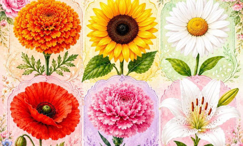 Scegli un fiore e scopri quale tratto del carattere ti rende speciale