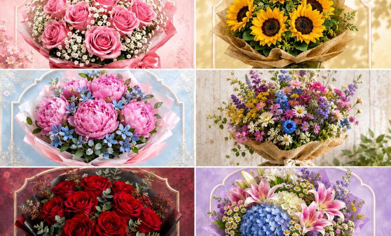 Scegli un bouquet e scopri cosa racconta della tua bellezza interiore Scegli un bouquet e scopri cosa racconta della tua bellezza interiore
