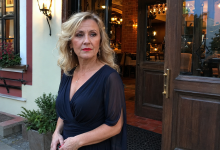 Mio marito ha detto che andava a pescare con gli amici, ma per caso ho visto una sua foto in un ristorante con una donna in vestito rosso